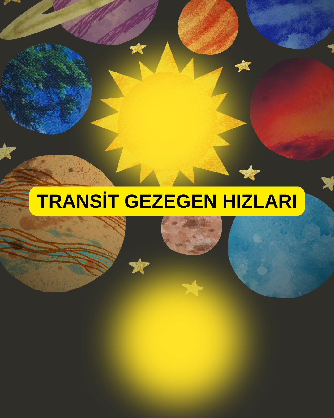 GEZEGENLERİN TRANSİT HIZLARI