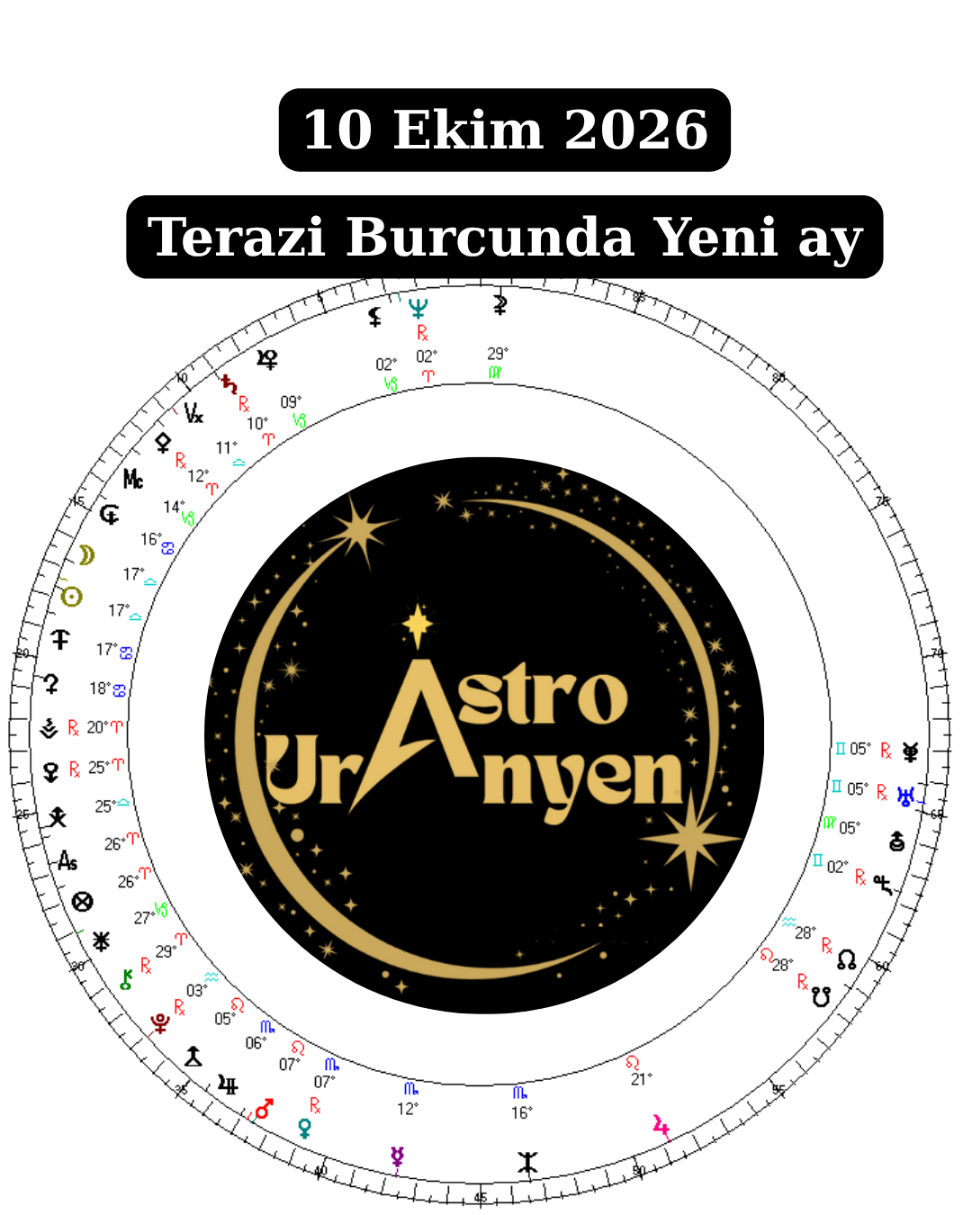 Terazi Burcunda Yeniay